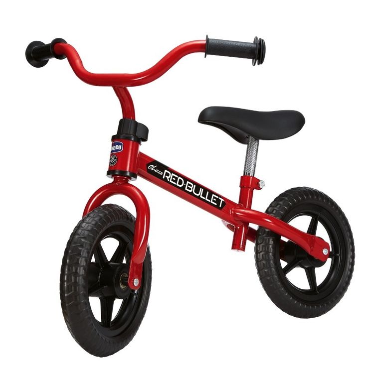 Chicco, pierwszy rowerek, red Bullet