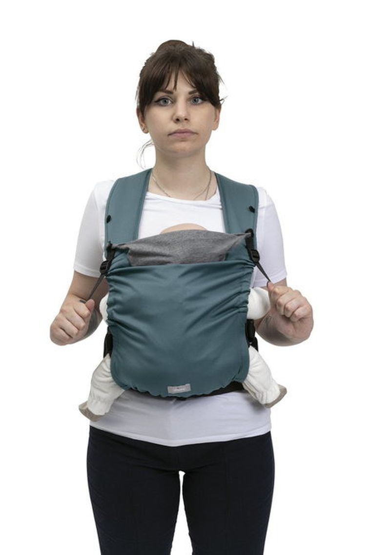 Chicco, Skin Fit, nosidełko, Green Wood