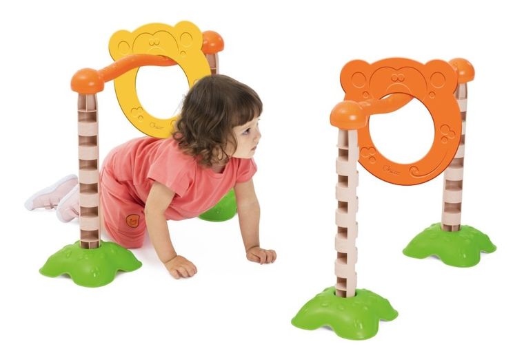 Chicco, zestaw gimnastyczny, 18 elementów