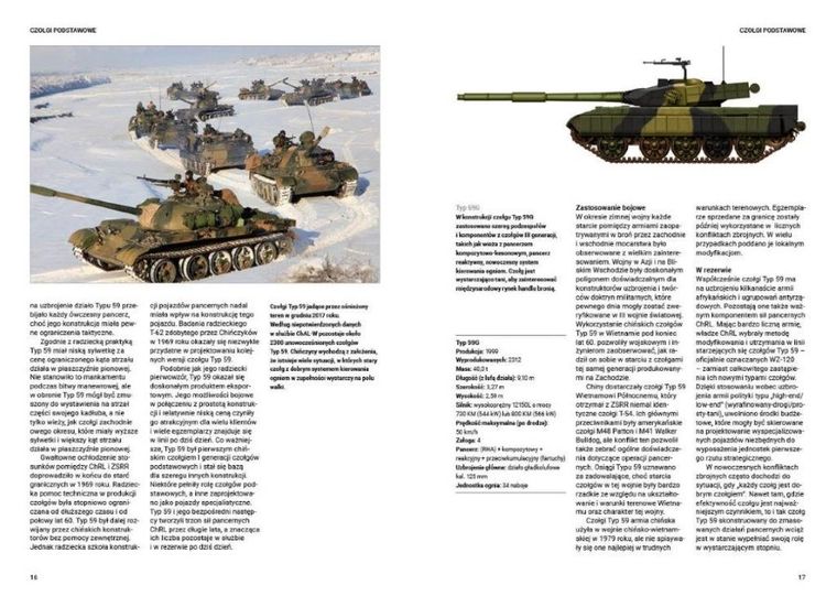 Chińskie czołgi i opancerzone wozy bojowe od 1950 do współczesności\