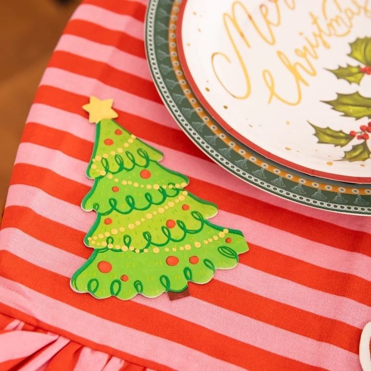 Choinka, serwetki świąteczne, 10 szt.