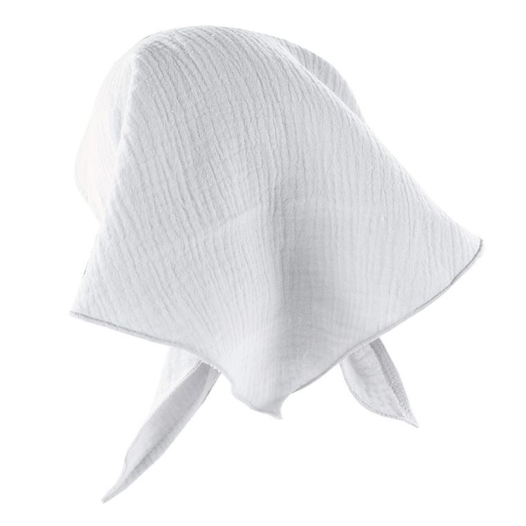 Chustka na głowę niemowlęca, biała, Eevi