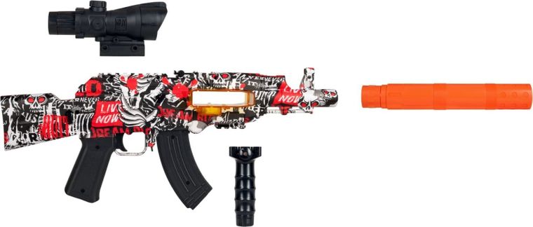 Ciuciubabka, Galactic Blasters, Zmasowany Atak, elektryczny pistolet na strzałki piankowe