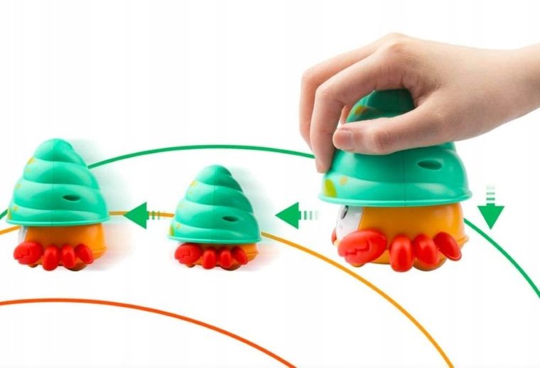 Ciuciubabka, Press&Go, Krabik w muszli z napędem, 1 szt.