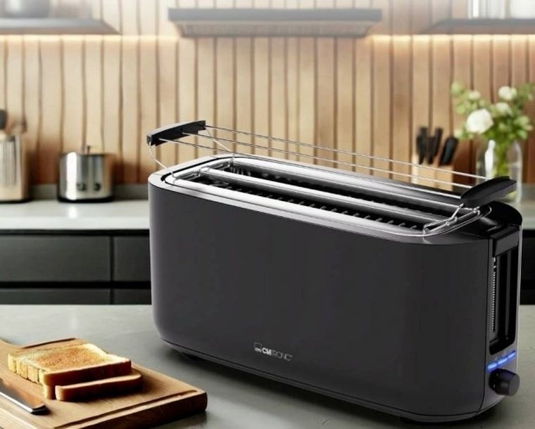 Clatronic, toster, czarny, TA 3802