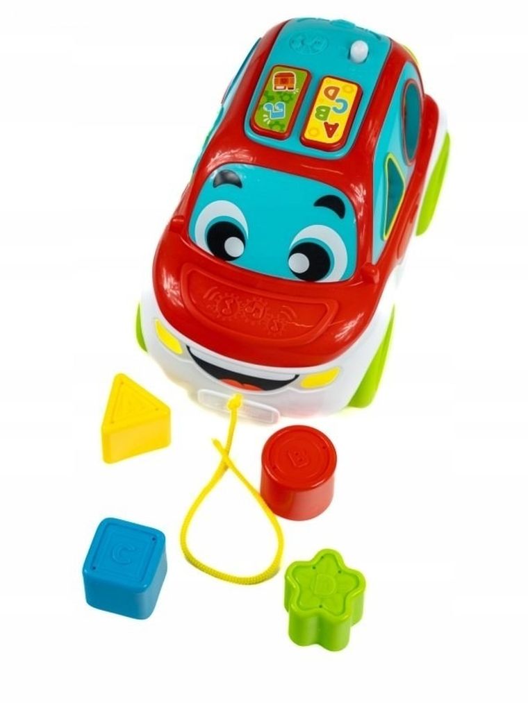 Clementoni, Baby, Autko sorter kształty i kolory, zabawka niemowlęca