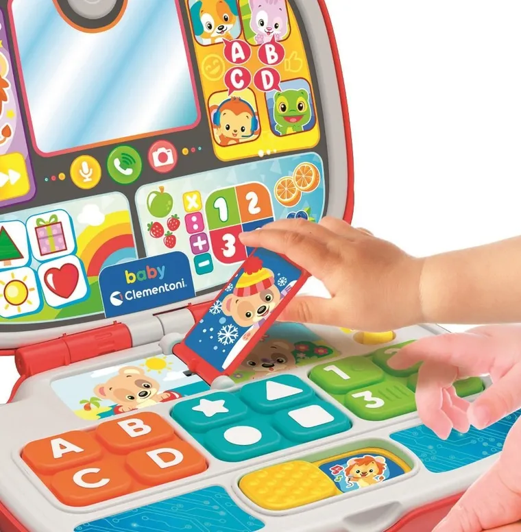 Clementoni, Baby, Kacperek komputerek, zabawka interaktywna