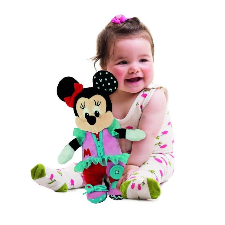 Clementoni, Baby, Myszka Minnie, maskotka