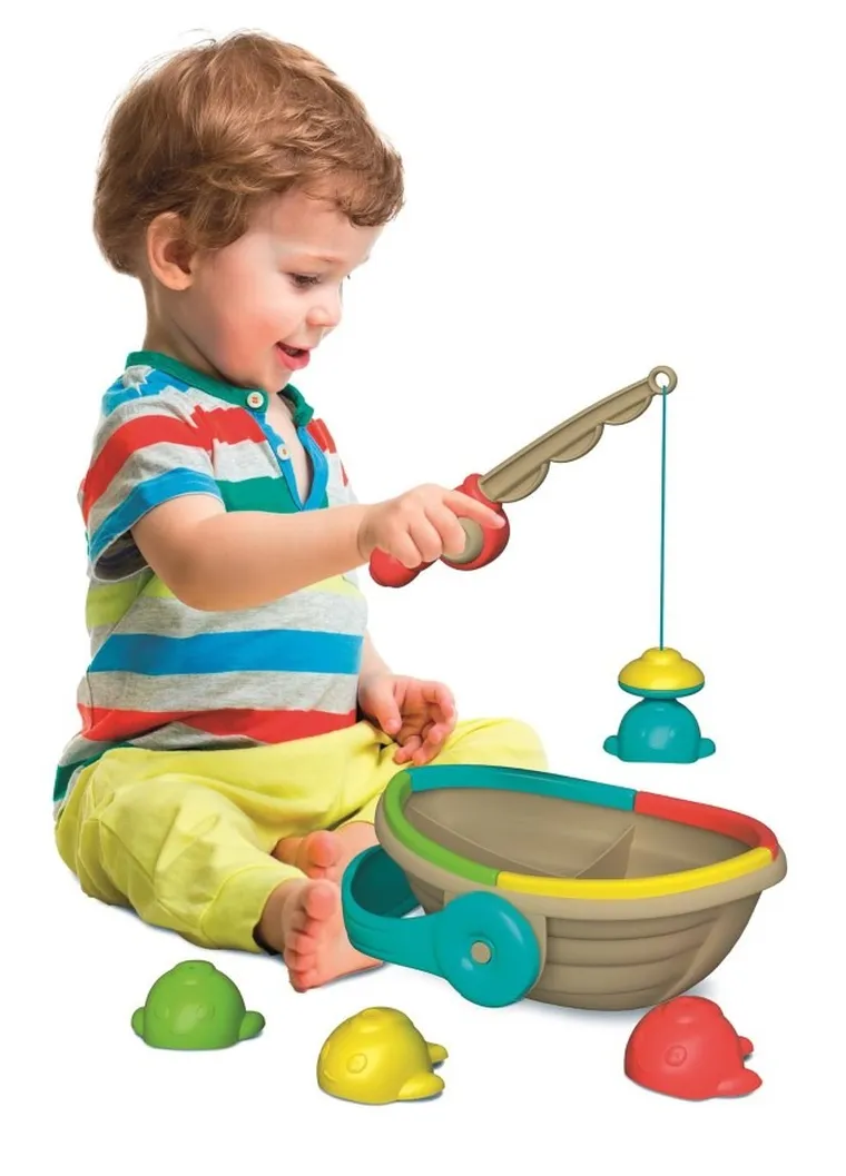 Clementoni, Baby, Wędka, niemowlęca zabawka logiczna