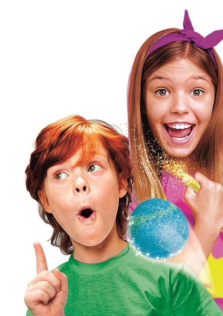 Clementoni, brokatowe piłeczki, zestaw kreatywny