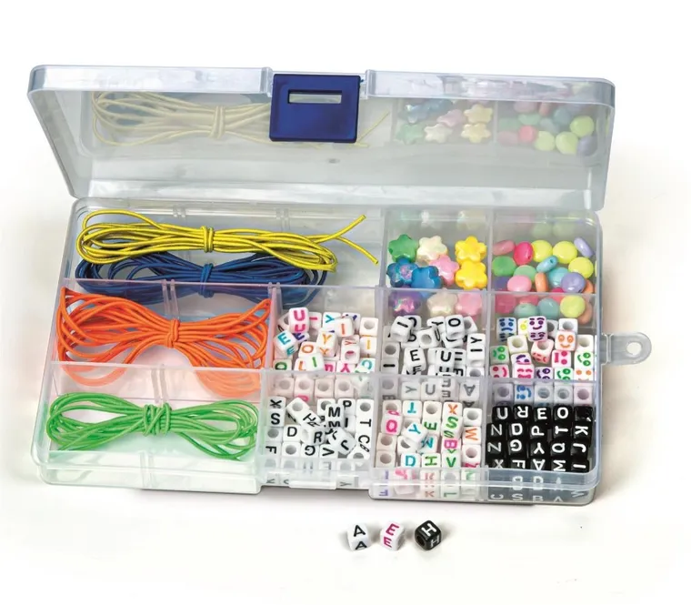 Clementoni, Crazy Chic, Bransoletki z wiadomością, zestaw kreatywny