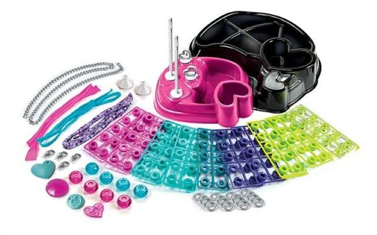 Clementoni, Crazy Chic, Kolorowe bransoletki, zestaw kreatywny