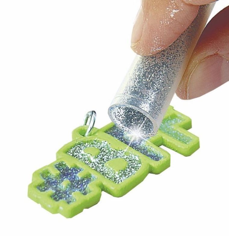 Clementoni, Crazy Chic, Kolorowe charmsy, zestaw do robienia bransoletek