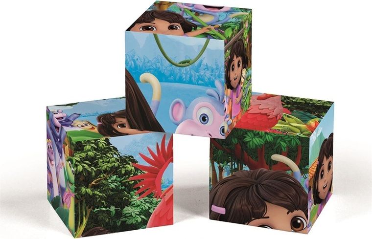 Clementoni, Dora, klocki obrazkowe, 12 elementów