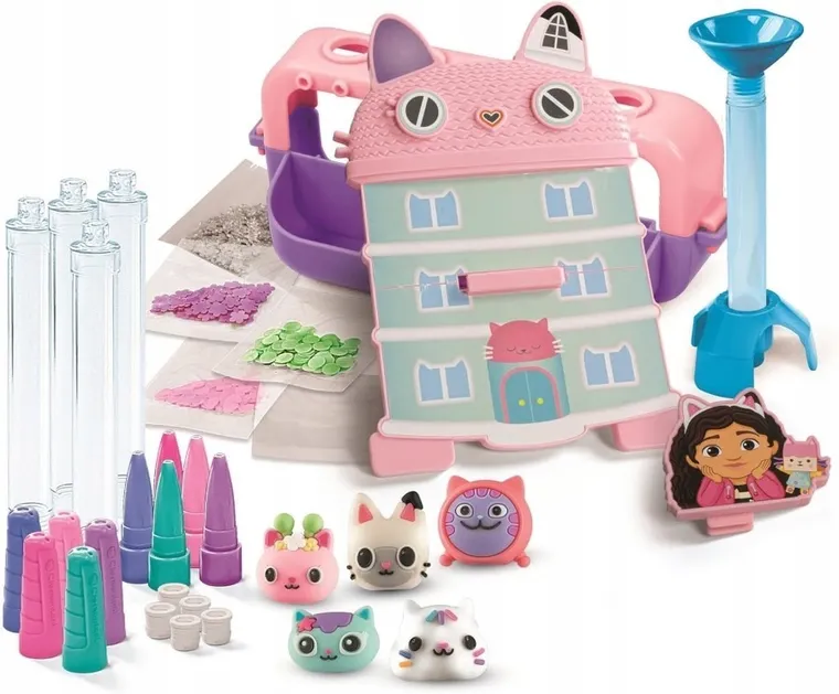 Clementoni, Idea, Koci Domek Gabi, Fabryka długopisów, zestaw kreatywny