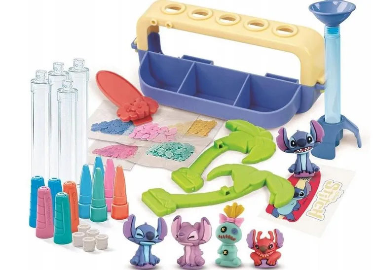Clementoni, Idea, Lilo i Stitch, Fabryka długopisów, zestaw kreatywny