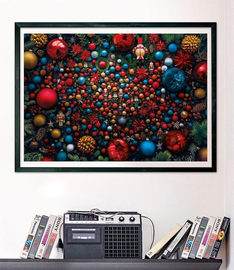 Clementoni, Impossible Christmas, puzzle, 1000 elementów