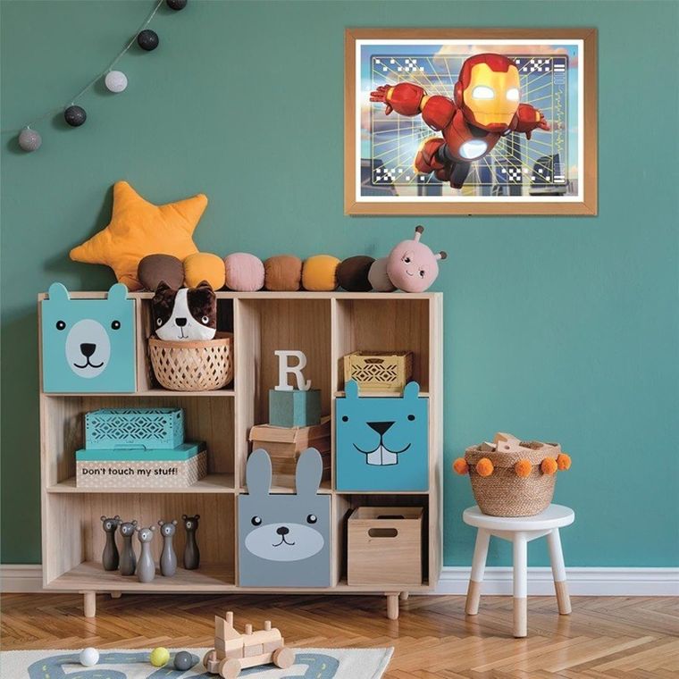 Clementoni, Iron Man i super ekipa, puzzle, 2-20 elementów