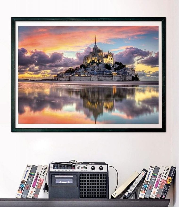 Clementoni, Le Magnifique Mont Saint-Michel, puzzle, 1000 elementów