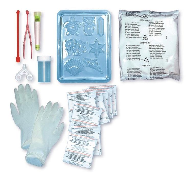 Clementoni, Naukowa Zabawa, Fluorescencyjne kryształy