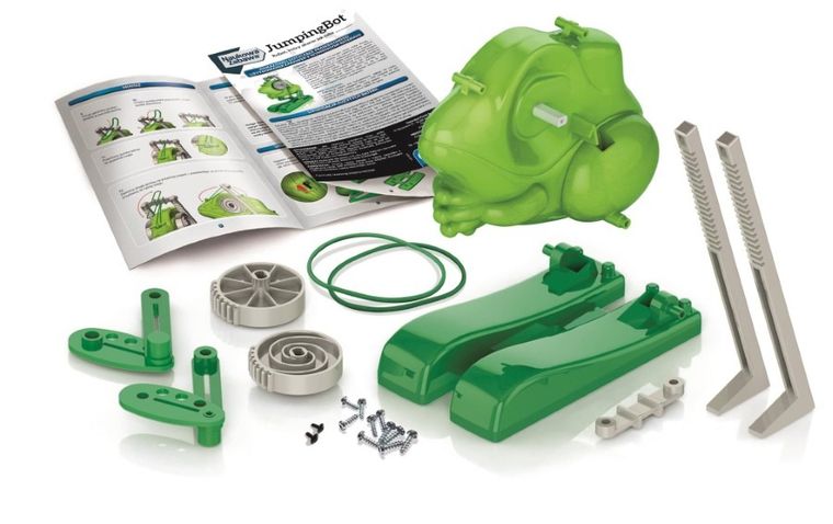 Clementoni, Naukowa Zabawa, JumpingBot, skaczący robot, zestaw edukacyjny