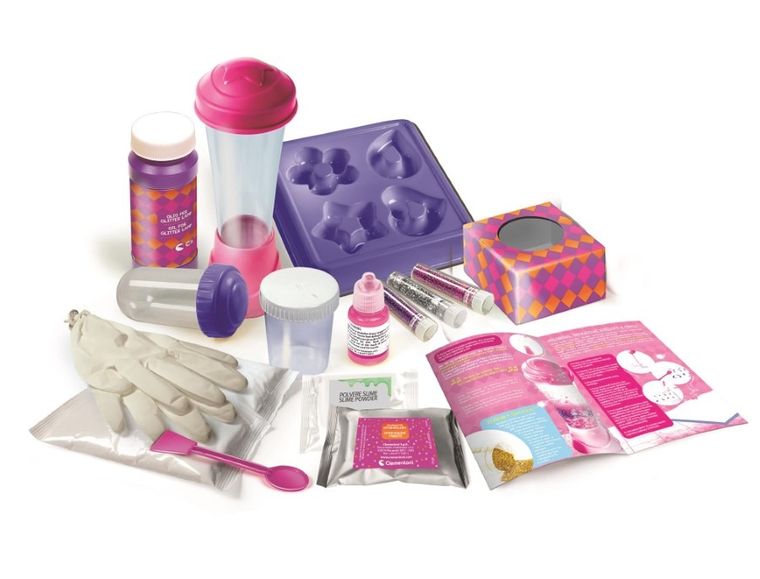 Clementoni, Naukowa zabawa, laboratorium brokatu, zestaw kreatywny