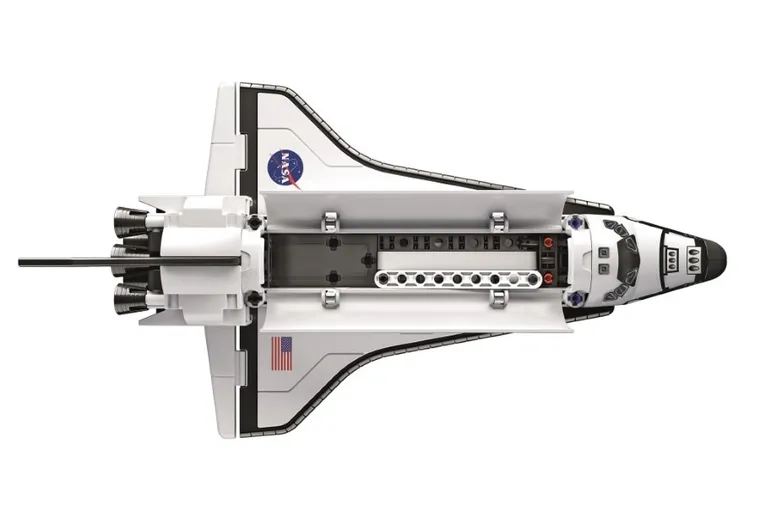 Clementoni, Naukowa Zabawa, NASA, Laboratorium mechaniki, Prom kosmiczny, zestaw konstrukcyjny