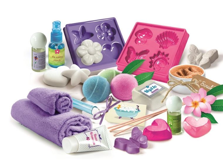 Clementoni, Naukowa Zabawa, salon urody, zestaw kreatywny