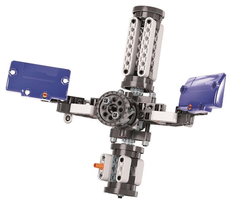 Clementoni, Naukowa Zabawa, Technologic, Laboratorium Mechaniki, Pojazdy kosmiczne, zestaw konstrukcyjny