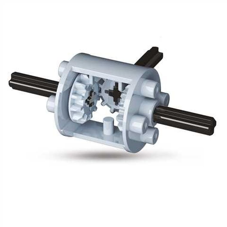 Clementoni, Naukowa Zabawa, Technologic, Laboratorium Mechaniki, Ścigacze, zestaw edukacyjny, 130 elementów