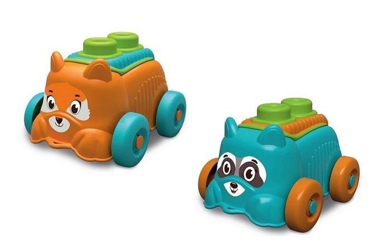 Clementoni, Soft Clemmy, Sensoryczny szczeniak, pojemnik do przenoszenia klocków