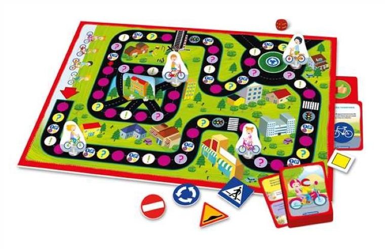 Clementoni, Uczę Się Bawiąc, Edukacja drogowa, gra