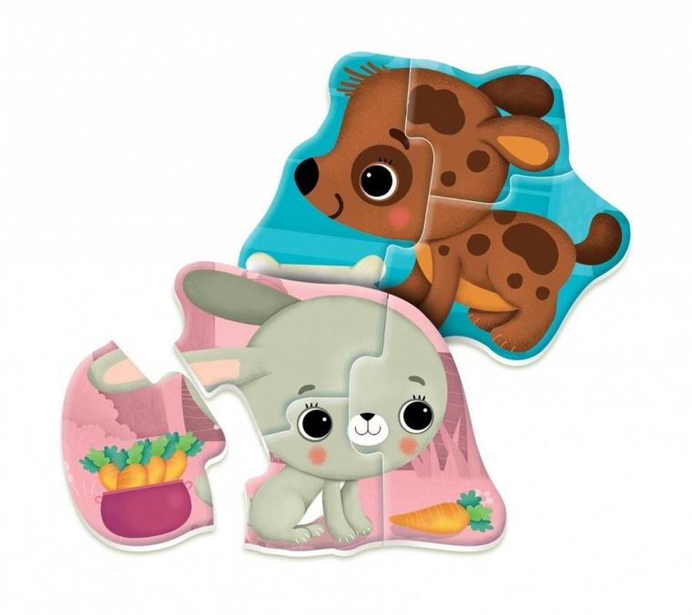 Clementoni, Uczę się bawiąc, Mali przyjaciele, układanka