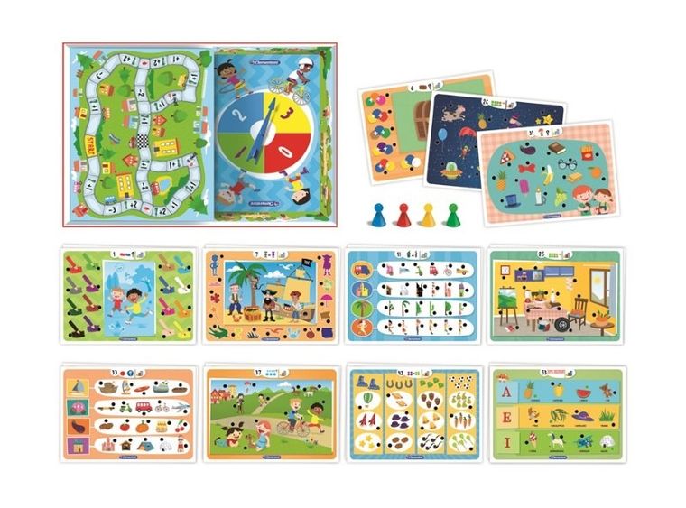 Clementoni, Uczę się bawiąc, Mówiące pióro, 1000 Pytań, gra edukacyjna