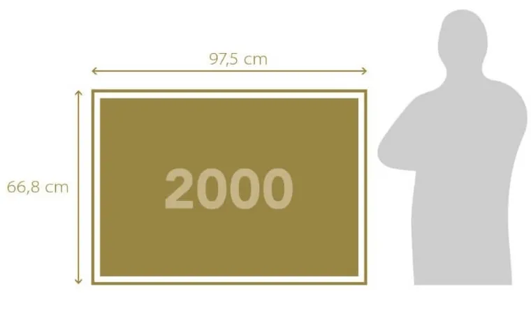 Clementoni, View of china, puzzle, 2000 elementów