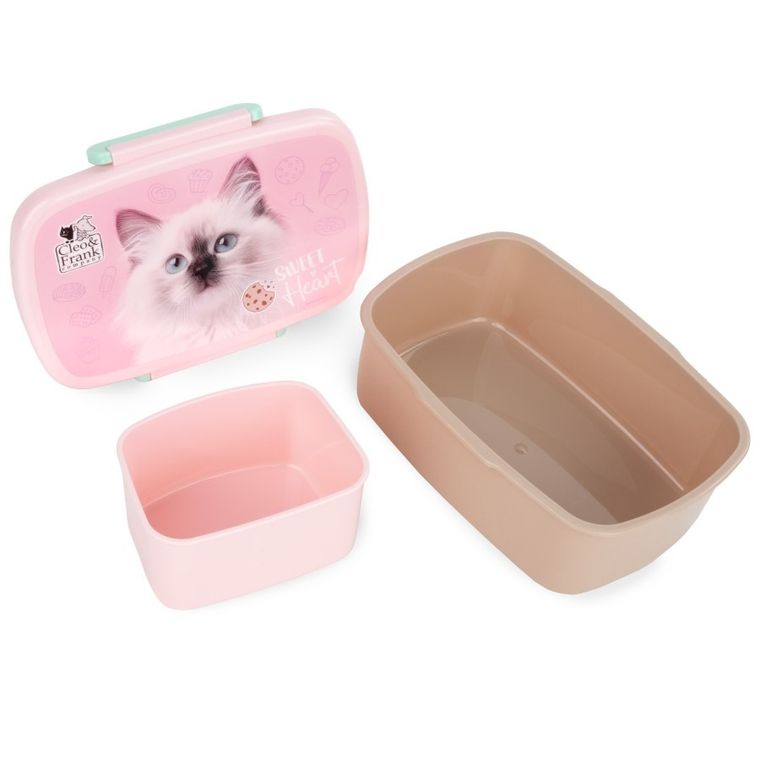 Cleo i Frank, lunchbox, Kot