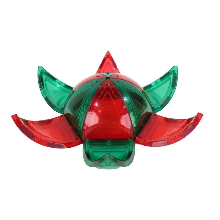 Cleverclixx, Curved Dome Pack Intense, klocki magnetyczne, 47 elementów