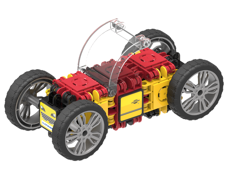 Clicformers, Speed Wheel, klocki konstrukcyjne, 34 elementy