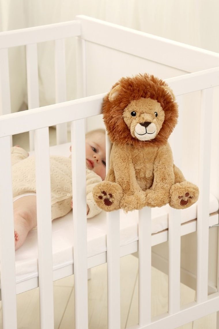 Cloud B, Lion Louis, Lew, Smart Sensor, szumiąca maskotka z czujnikiem dźwięku i pozytywką