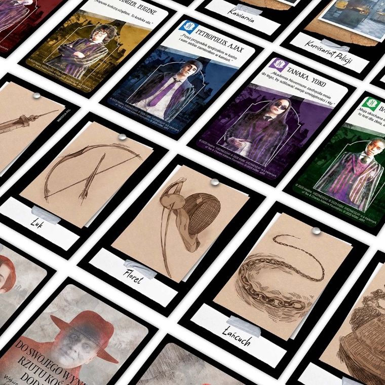 Cluedo, Wednesday, gra detektywistyczna