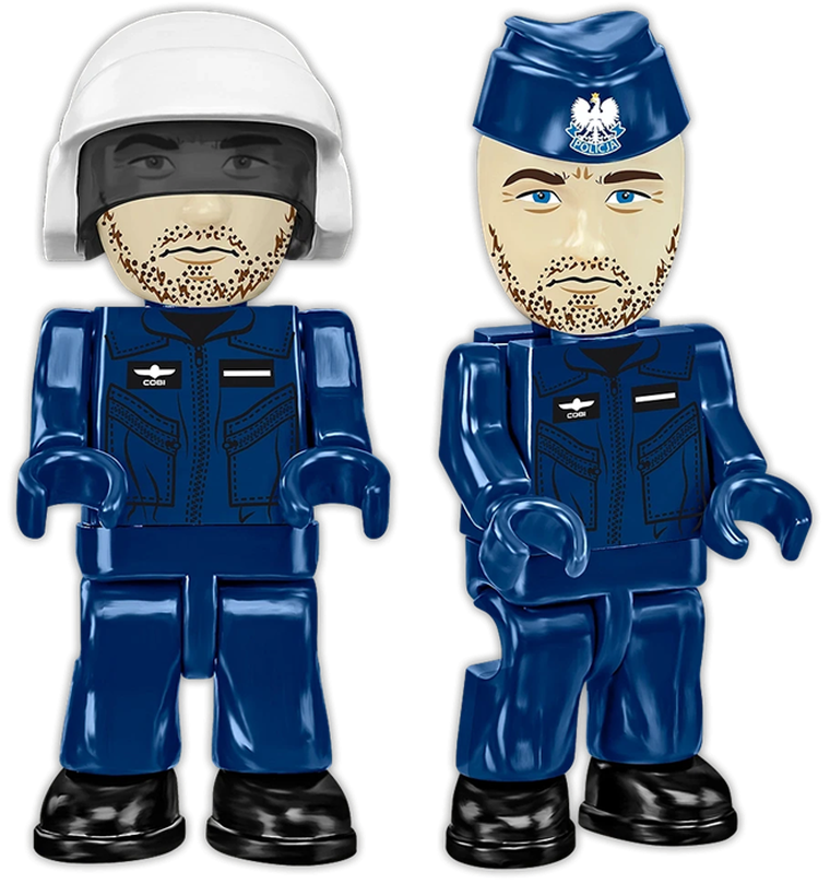 Cobi, Action Town, Bell, 407 Policja, klocki, 217 elementów