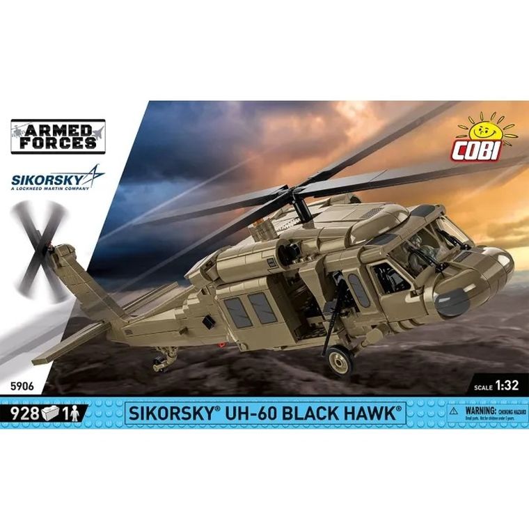 Cobi, Armed Forces, Helikopter Sikorsky UH-60 BH, klocki konstrukcyjne, 905 elementów