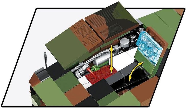 Cobi, Armed Forces, KTO Rosomak, klocki, 666 elementów