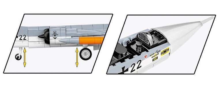 Cobi, Armed Forces, Lockheed F-104 Starfight, klocki, 1:48, 428 elementów