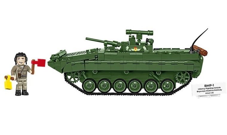 Cobi, Armed Forces, Wóz bojowy BMP-1, klocki, 1:35, 758 elementów
