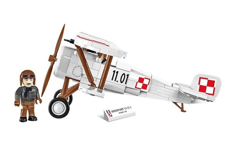 Cobi, Historical Collection, Great War, Samolot Nieuport, 17 C.1, klocki, 1:32, 274 elementów