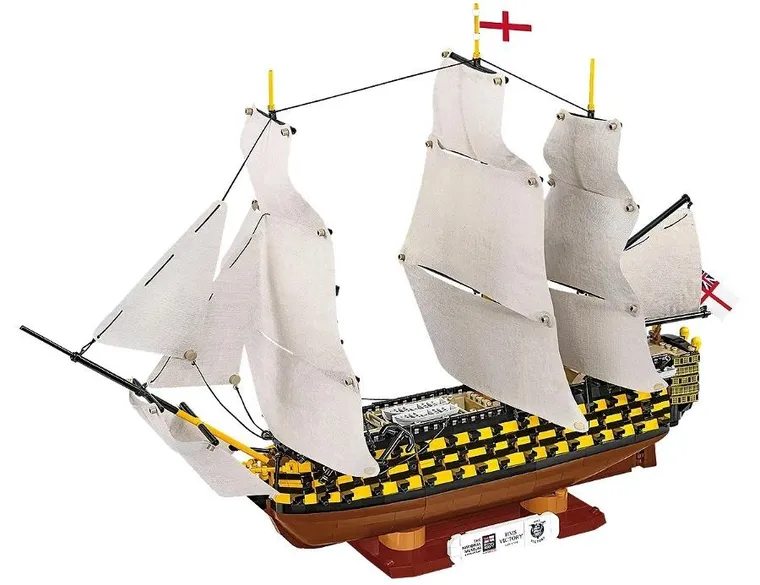 Cobi, Historical Collection, Napoleonic Wars, HMS Victory, klocki, 1:144, 2517 elementów