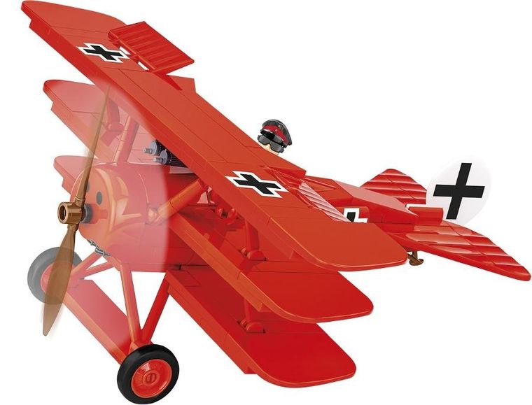 Cobi, Historical Collection WWII, Fokker DR.1 Czerwony Baron, klocki, 221 elementów