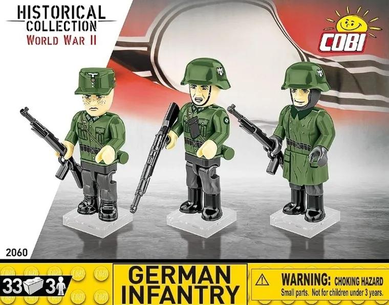 Cobi, Historical Collection WWII, German Infantry, klocki, 33 elementy