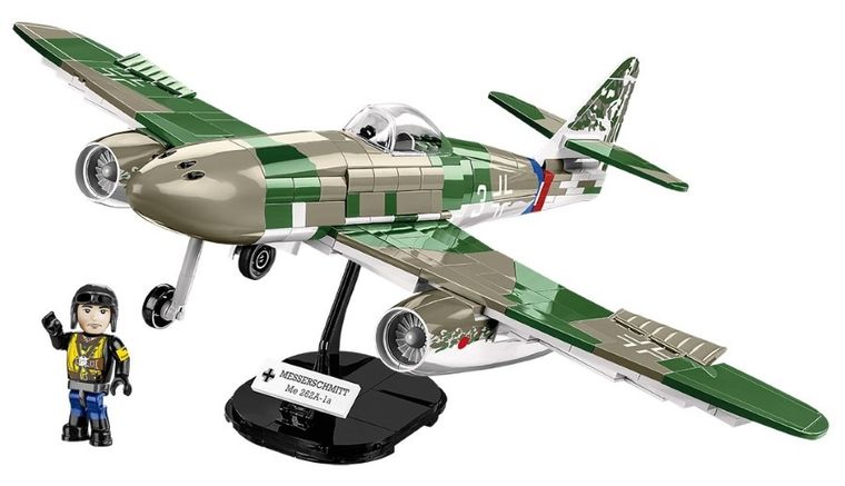 Cobi, Historical Collection, WWII Niemiecki myśliwiec Messerschmitt ME 262A-1A, 390 klocków